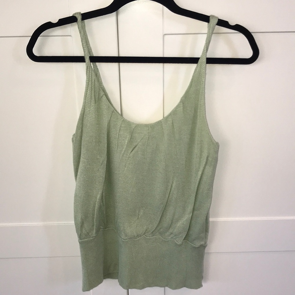 Nordstrom mint green knit top